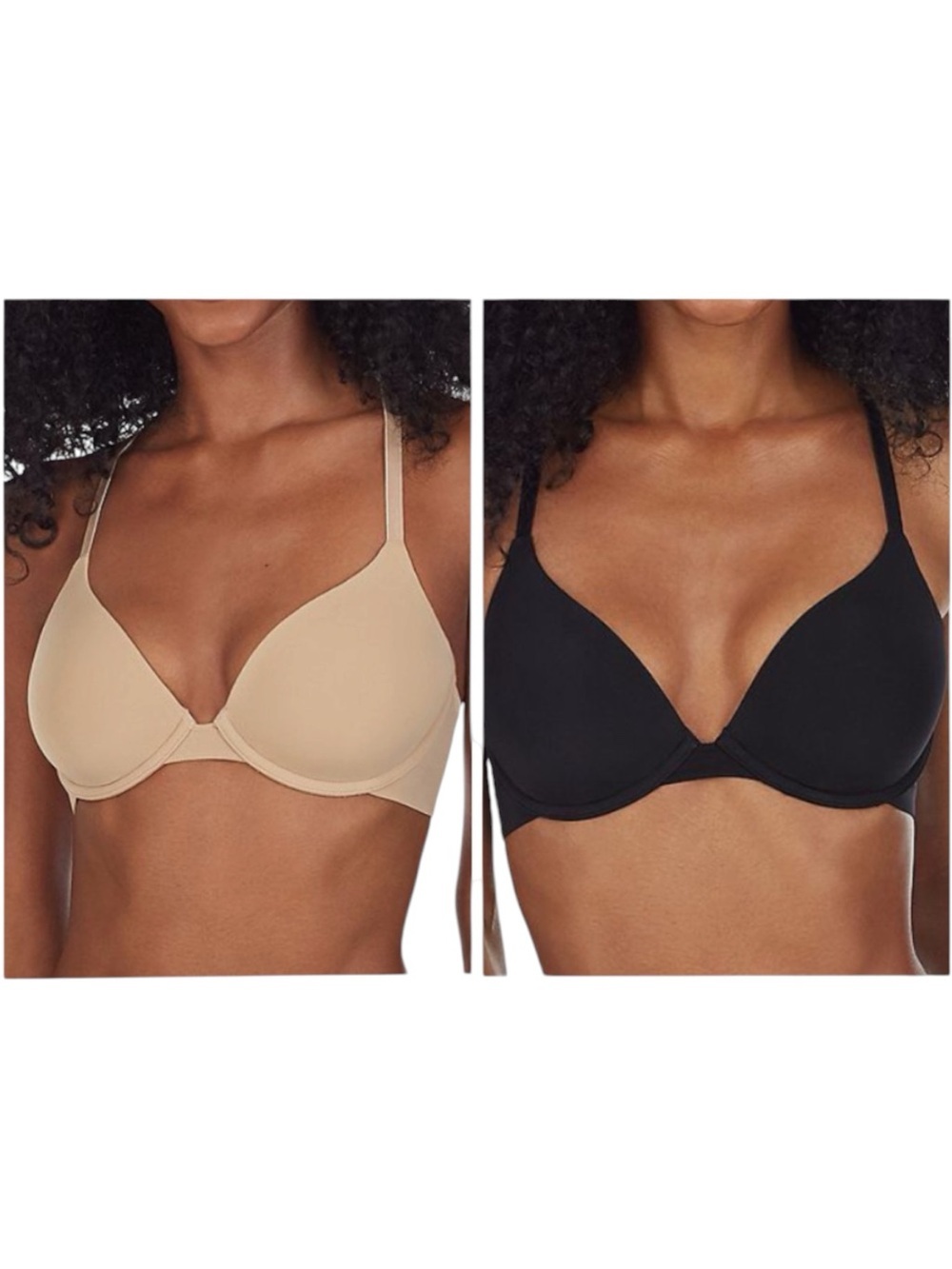 NWT SO Bundle of 2 Smooth Push Up Convertible Straps Bra Size 38C